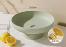 Axyaa Fruit Candy Plate Dessert Basket for Tea Table and Living Room
