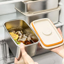 Axyaa Stainless Steel Food Container: Large Capacity, Oven & Induction Cooker Safe