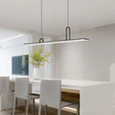 Axyaa Modern Minimalist LED Pendant Light for Dining Room, Living Room, Bedroom - Black/White Chandelier