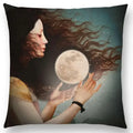 Axyaa Elegant Lady Fantasy Pillow Case for a Free Mind