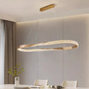 Axyaa Modern LED Pendant Chandeliers for Living Room and Dining Room
