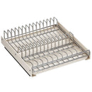 Stainless Steel Dish Rack Organizer for Bowls, Plates, and Storage - Axyaa