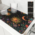 Axyaa Plants Flowers Branches Leaves Absorbent Drying Mat