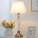 Axyaa Crystal Table Lamp | Modern Bedroom Bedside Light | European Home Decor