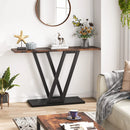 Tribesigns Console Table | Industrial Entryway Hallway | Axyaa Brand