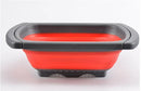 Axyaa Retractable Fruit Basket: Stretching & Folding Vegetable Washing Kitchen Gadget