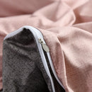 Axyaa Polyester Duvet Cover Set - King/Queen Size Plain Bedding with Pillow Cases