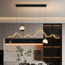 Axyaa Modern LED Pendant Light Chandeliers for Living Room and Dining Room