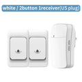Axyaa Wireless Doorbell Chime Kit: 38 Ringtones, 100M Range