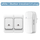 Axyaa Wireless Doorbell Chime Kit: 38 Ringtones, 100M Range