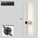 Axyaa Dimmable LED Wall Sconce Touch Screen Control Wall Lighting