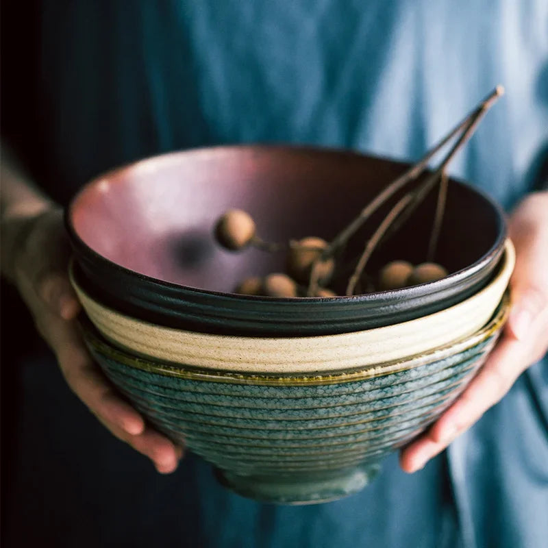 Axya Ceramic Ramen Bowl Set