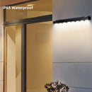 Axyaa Solar Wall Light: Outdoor Waterproof LED Garden Lamp for Home Atmosphere Lighting