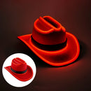 Axyaa Light Up Pet Cowboy Hat: Fun, Luminous Dog/Cat Accessory for Walks, Photos & Gifts