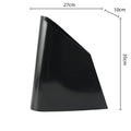 Axyaa Silver Trapezoidal Metal Vase for Home Decoration