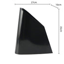 Axyaa Silver Trapezoidal Metal Vase for Home Decoration
