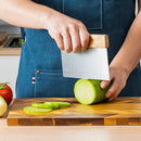Axyaa Stainless Steel Dough Scraper with Scale - Baking & Cooking Tool