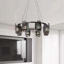 Axyaa Modern Stair Chandelier, Living Room Pendant Lamp, Interior Lighting