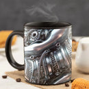Axyaa Aerospace Machinery Internal Duct Engine Coffee Mug - Funny Gift for Enthusiasts