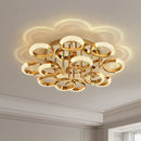 Axyaa Postmodern Living Room Ceiling LightLuxury Master Bedroom Designer Lamp