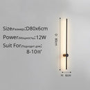 Axyaa Nordic Modern Luxury Wall Lamp for Living Room Bedroom Decor