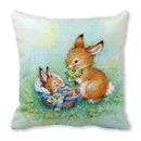 Axyaa Spring Animal Cushion Cover - Fairy Tale Theme