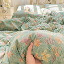 Axyaa Cloud Comfort Double-Layer Yarn Mattress Set, Cream Wind, Super Soft-Kapok Kit