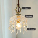Axyaa Crystal Wall Lamp - Modern Medieval Luxury Glass Lights