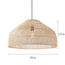 Axyaa Handcrafted Rattan Chandelier: Modern Designer Lighting for Home & Business decor