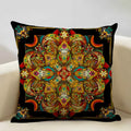 Axyaa Oriental Bliss Sun Moon Ararat Mandala Cushion Cover