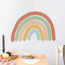 Axyaa Big Rainbow Children Wallpaper Stickers Nursery Decor Wall Stencils