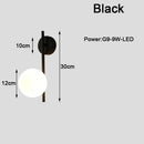 Nordic LED Wall Sconce with G9 Bulb for Bedroom & Living Room - Axyaa Brand