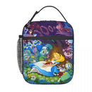 Axyaa Princess Alice Wonderland Insulated Lunch Bag Thermal Cooler Box