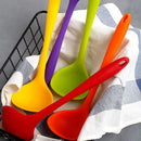 Axyaa Silicone Soup Spoon Ladle 29cm - Non-Stick Large Kitchen Utensil