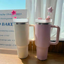 Axyaa Kawaii Star Silicone Straw Toppers for 30&40oz Stanley Cups