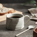 Axya Retro Ceramic Latte Couple Coffee Cup Set