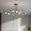 Axyaa Modern LED Chandelier for Dining Kitchen Living Bedroom Study Ceiling Lighting