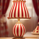 Axyaa Retro Art Ceramic Table Lamp LED Decor for Living Room, Bedroom, and Study