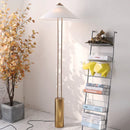 Axyaa Nordic Minimalist Fabric Hat LED Floor Lamp for Home Decor