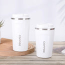 Axyaa Insulated Coffee Flask - Double-Wall Stainless Steel Travel Mug