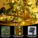 Axyaa Green Leaf String Lights 20 LED Garden Wedding Christmas Decoration