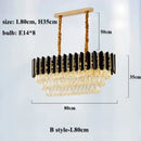 Axyaa Crystal Chandelier K9 for Living Room Bedroom Dining Luxury Pendant Light
