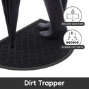 Axyaa Heavy Duty Indoor Half Moon Door Mat - Absorbent and Washable