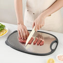 Axyaa Panda Stainless Steel Cutting Board: Creative Household PP Fruit Cutting Board