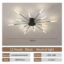 Axyaa LED Fireworks Ceiling Chandelier Nordic Design Indoor Lighting