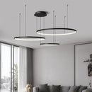 Axyaa LED Ring Chandelier for Dining and Living Room Lighting