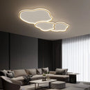 Axyaa Modern Copper LED Ceiling Light with Remote Control