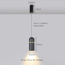 Axyaa Mini Chandelier LED Pendant Light Nordic Metal Modern Creative Indoor Decor