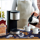 Axyaa Coffee Mat: Halloween Dog Bat Draining Pad, Quick Dry Kitchen Bathroom Drying Mat