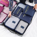 Axyaa Travel Storage Set: Large Capacity Packing Cubes for Suitcase Organization